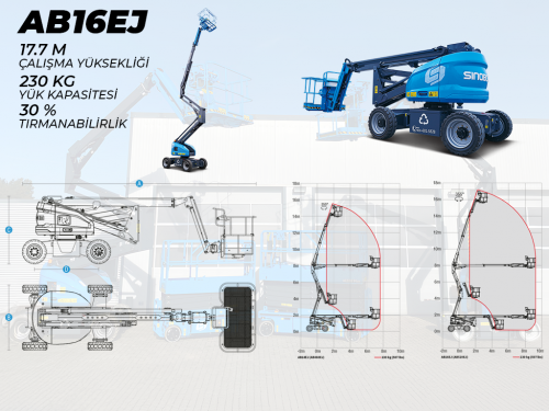 18MT Ak�l� Eklemli Platform